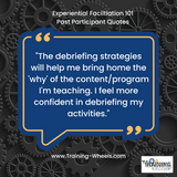 Experiential Facilitation 101