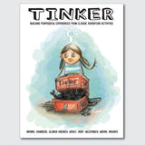 Cover of 'Tinker' by the High 5 Facilitation Team, featuring imaginative illustrations that capture the spirit of adventure and collaboration.