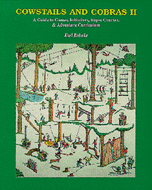Cover of Cowstails and Cobras II by Karl Rohnke, featuring adventure education themes and group activity illustrations.