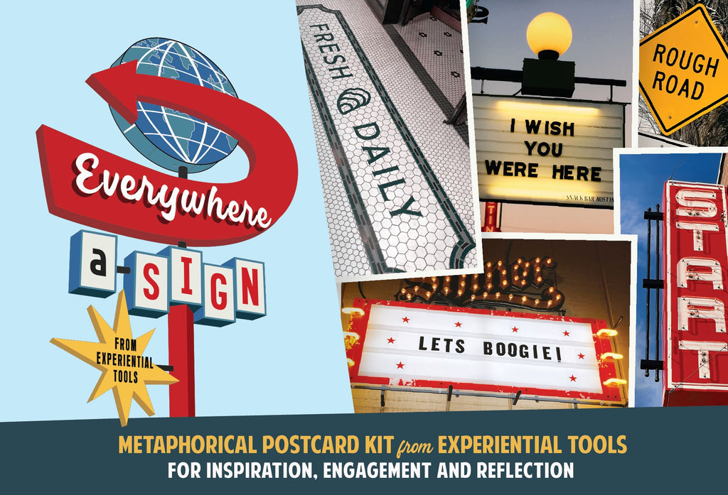 Everywhere a Sign Postcard Kit