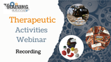 Therapeutic Activities Webinar