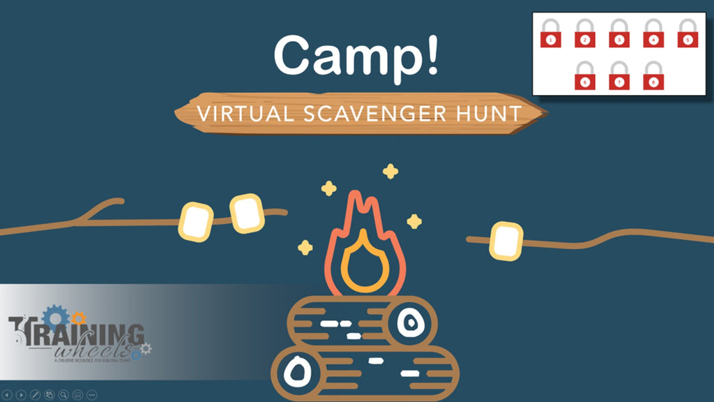Camp Themed Virtual Scavenger Hunt