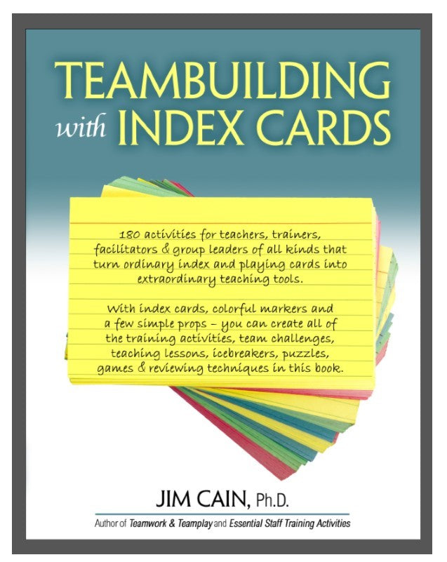 Teambuilding with Index Cards