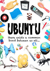 A colorful spread of Ubuntu Cards, each featuring unique images and symbols, ready for group activities and reflection.